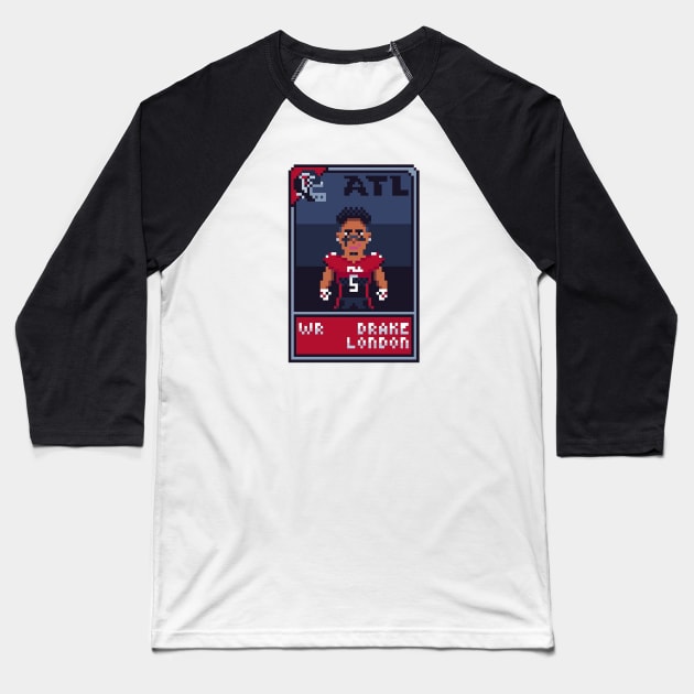 Drake london 8bit Baseball T-Shirt by Roti Kodok Art